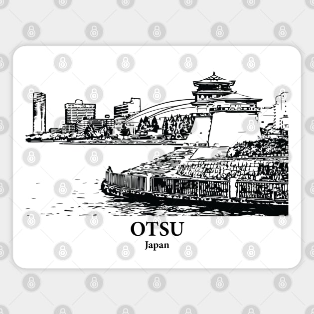 Otsu - Japan Magnet by Lakeric